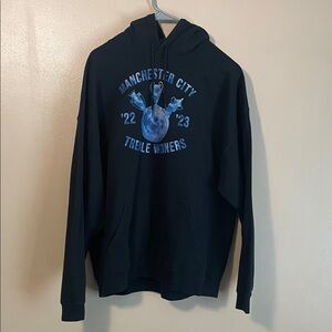 Manchester City Black Hoodie